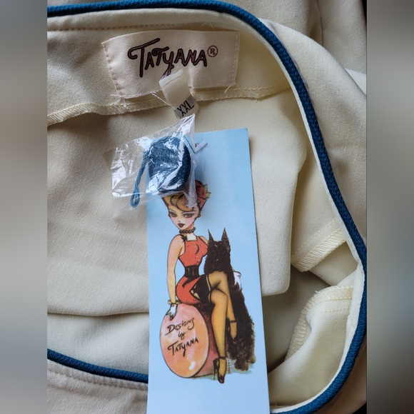 Tatyana Overboard 1950s Nautical Style Dress, BNWT, Size XXL - Picture 8 of 9